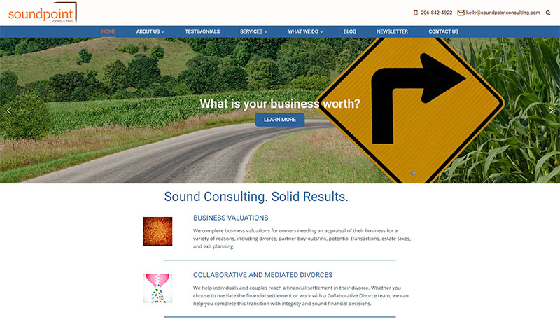 Soundpoint Consulting screenshot