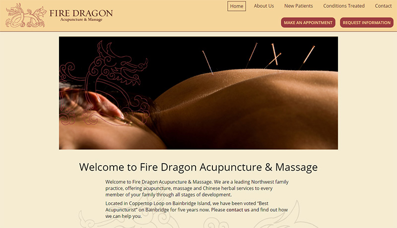 Fire Dragon Acupuncture and Massage, Bainbridge Island